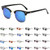 Semi-Rimless Frame Sunglasses UV Blocking