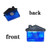 Jumbo Size House Magnetic Memo Clip Holder w/Strong Grip