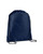 Blue-navy Blank - Drawstring Bag.