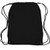 Black - Quick Ship Drawstring Backpack with Reinforced Corners (14" x 18")