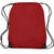 Red - Quick Ship Drawstring Backpack with Reinforced Corners (14" x 18")