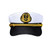 Yellow/Black - Admiral Captain Yacht Hat