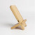 Bamboo Brown - 10W Vertical Bamboo Wirelss QI charger phone holder stand