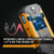Black/Orange - Portable Emergency battery booster 10000mAh Multi-Function Portable Lithium Jump Starter