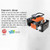 Black/Orange - 600W/153600mAh/12V Portable Power Supply