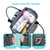 Gray Blank Open View - Multi-function Sterilization Diaper Backpack w/10W Solar Panel