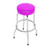 Bar Stool with Leather Padded Frame