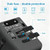 Multi Functional Travel Charger with 3 USB ports and 1 USB-C port