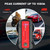 Black/Red - Portable Emergency battery booster 3.0 Quick Charging Multiple jump starter 20000mAh