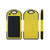Yellow - Outback Solar 5000mAh Power Bank - Lithium Polymer Battery