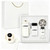 Black - Insulated Coffee Cup, 10000mAh Power Bank & Folding Fan Gift Set