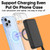 Black - 10000mAh Mini Magnetic Power Bank 15W Wireless Charger