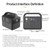 300Wh Portable Power Supply Solar Generator