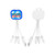 5-in-1 Charging LED Light-Up USB Multi-Cable