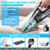 14500Pa Portable car/home dual use wireless vacuum clearner