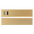 Gold - Portable Rectangle Power Bank 2200mAh