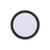 White/Black - Round Customizd Promotional Smartphone QI Wireless Charger 5W