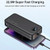 10000mAh AC Plug Wall Charger Built-in 2 Wire 22.5W Fast Charging Power Bank