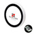White/Black - 5W White Qi Wireless Puck Smartphone Charging Pad