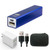 2200mAh Portable Rectangle Power Bank Travel Kit - UL Certified