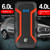Black/Red - Portable Emergency battery booster 20000mAh Emergency Jump Starter Power Bank