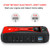 Black/Red - Portable Emergency battery booster Emergency 1500A Peak jump starter 15800mAh battery charger.