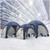 Triple 10ftx10' Custom Inflatable Air Dome tent Combo
