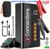 10400mAh Portable Emergency battery booter w/ 150PSI Emergency inflater air compressor