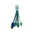 Green - 5-in-1 Universal Porkpie USB Data Transfer/Charging Cable