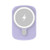 Purple - 10000mAh Magnetic Wireless Power Bank