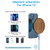 Brown - Wooden Magnetic Fast Wireless Charger Pad - 15W