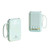 10000mAh Power Bank With a Built-in Mirror and 3 USB Cable.