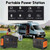 Black/Orange - 600W Multi-Functional Portable Camping Generator