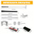 Black - Portable Golf Putter Game Set Kit