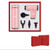 Black - Custom Premium Business Gift Set Thermos and Mini Massage Gun