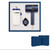 Black - Coffee Cup & Hair Dryer Gift Set (Customizable Logo)