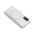 White - 10000mAh Magenet Fast Charger Power Bank with 15W Wireless Portable Charger