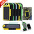5000mAh Solar Power Bank w/Carabiner & Flashlight