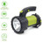Rechargeable Bright Camping FlashLight for Emergency W/800LM, 3600mAh Capacity Battery Powered