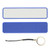 Blue - Plastic Power Bank Key Ring - 2200 mAh