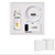 Custom Logo Gift Set | 10000mAh Built-in-Cable Power Bank, Magnetic Speaker Night Light & Stylish Su