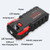Black/Red - Portable Emergency battery booster 2500 A Peak Jump Starter with USB3.0 Quick Charge