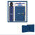 Custom Promotional Gift Set (Black Coated Umbrella, A5 Notebook, Dual USB Drive & Pen)