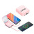 Black - 10000mAh Power Bank With a Built-in Mirror and 3 USB Cable.