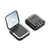 10000mAh Power Bank With a Built-in Mirror and 3 USB Cable.