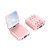 10000mAh Power Bank With a Built-in Mirror and 3 USB Cable.