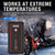 Black/Red - Portable Emergency battery booster 16000mAh Car Emergency 12V Universal Jump Starter