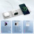 White - Foldable Magnetic 3" 1 Wireless Charger Stand