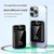 Black - 10000mAh Magnetic Power Bank Wireless Portable Charger