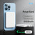 Green - 10000 mAh MagSafe Wireless Power Bank with Digital Display Screen